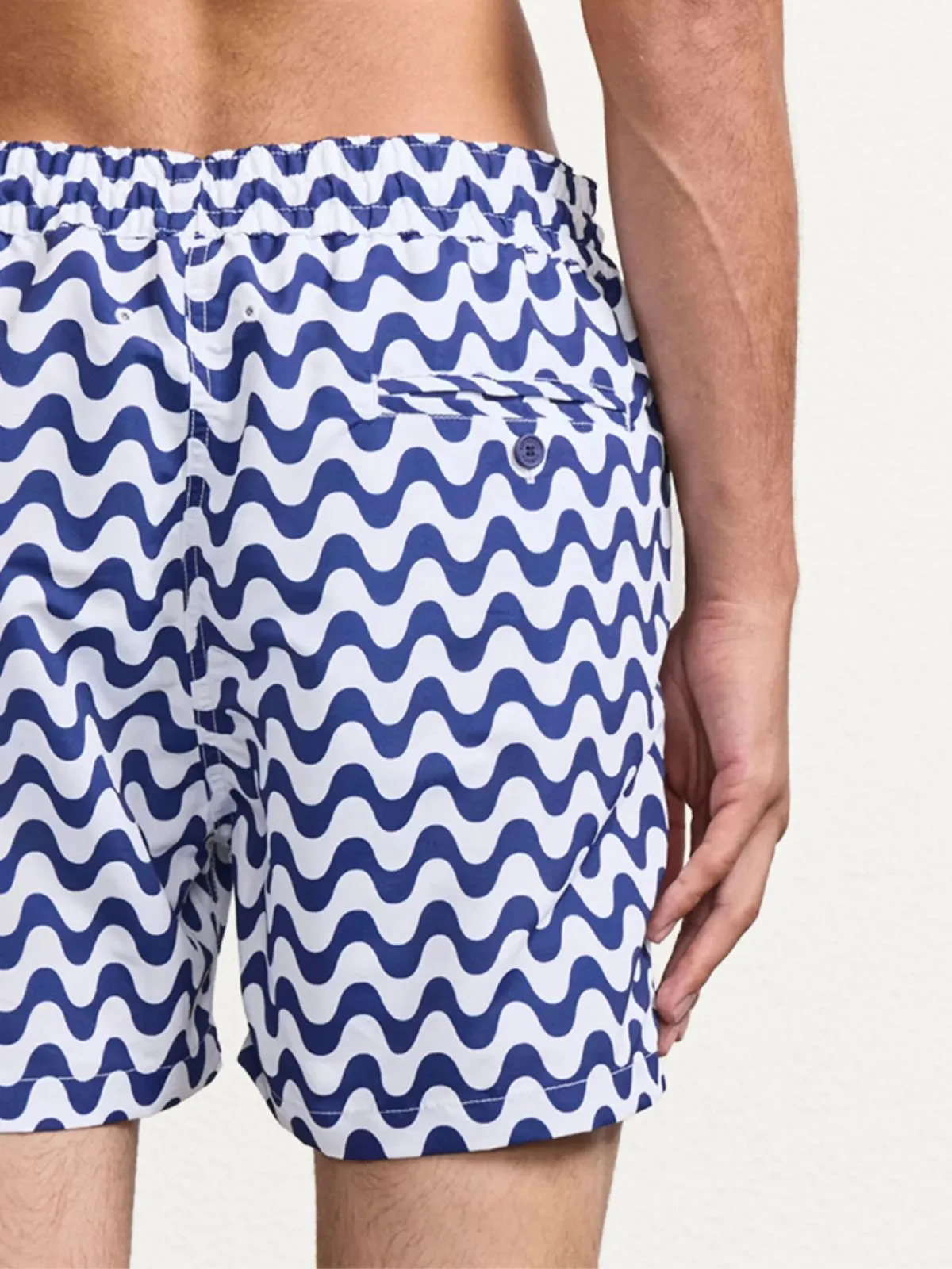 Rio Swim Print Shorts - Blue sold by iris product image thumbnail 3