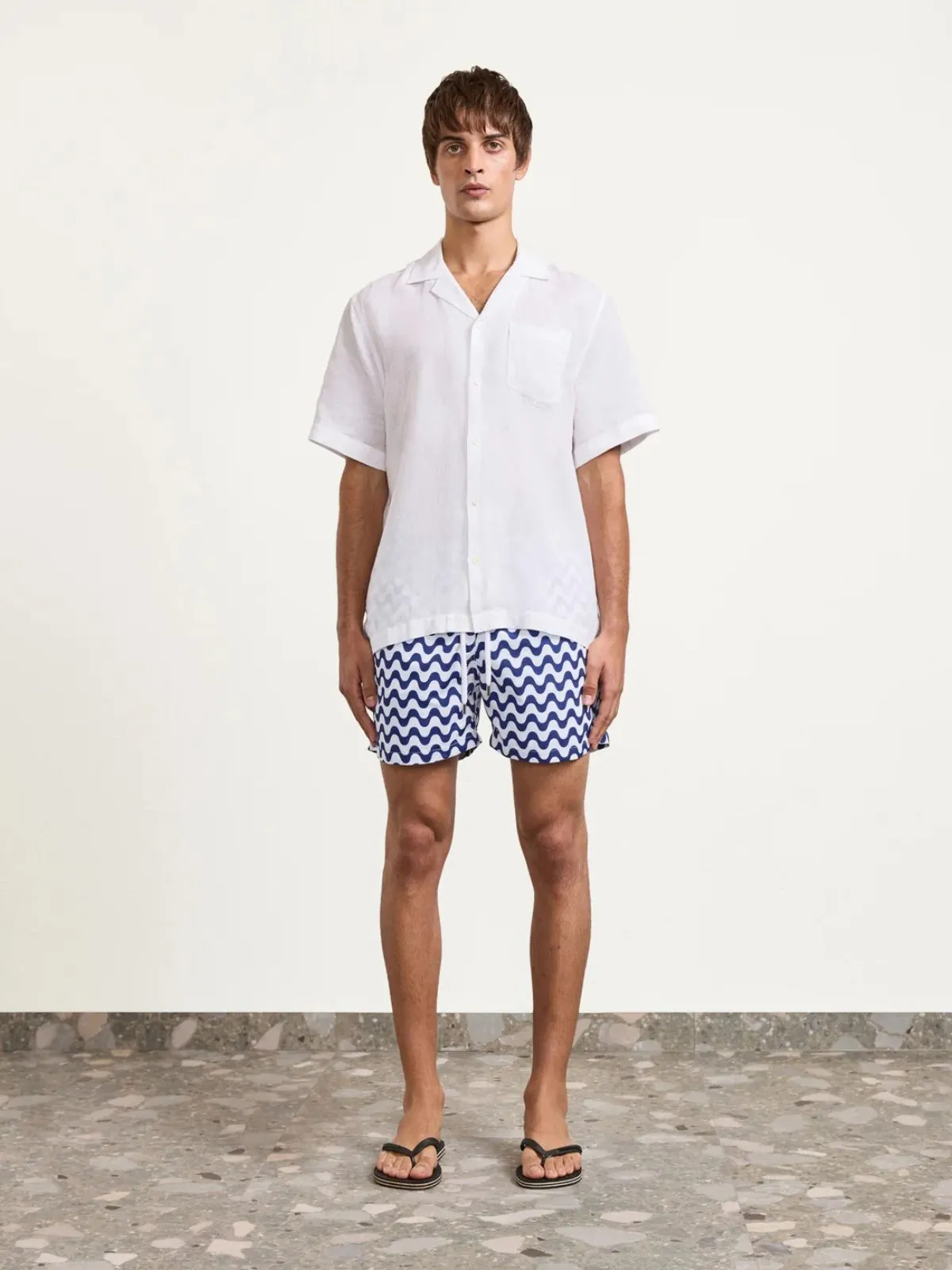 Rio Swim Print Shorts - Blue sold by iris product image thumbnail 5