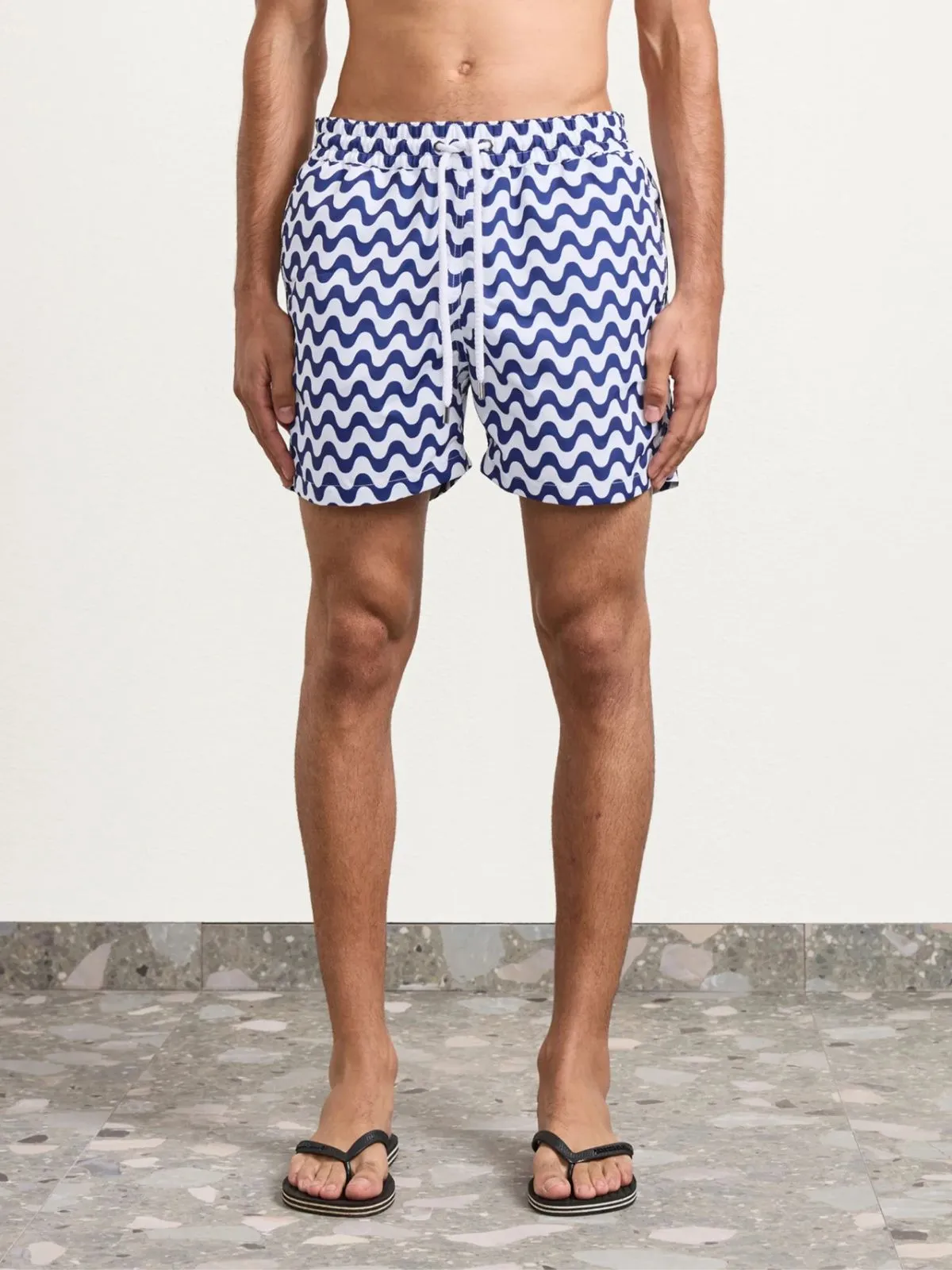 Rio Swim Print Shorts - Blue sold by iris product image thumbnail 2