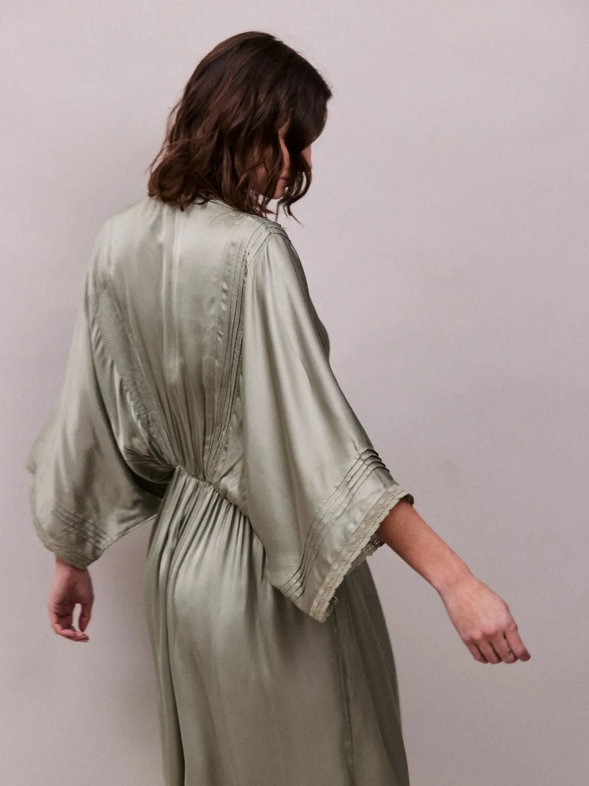 Honeysuckle Dress - Sage sold by iris product image thumbnail 3