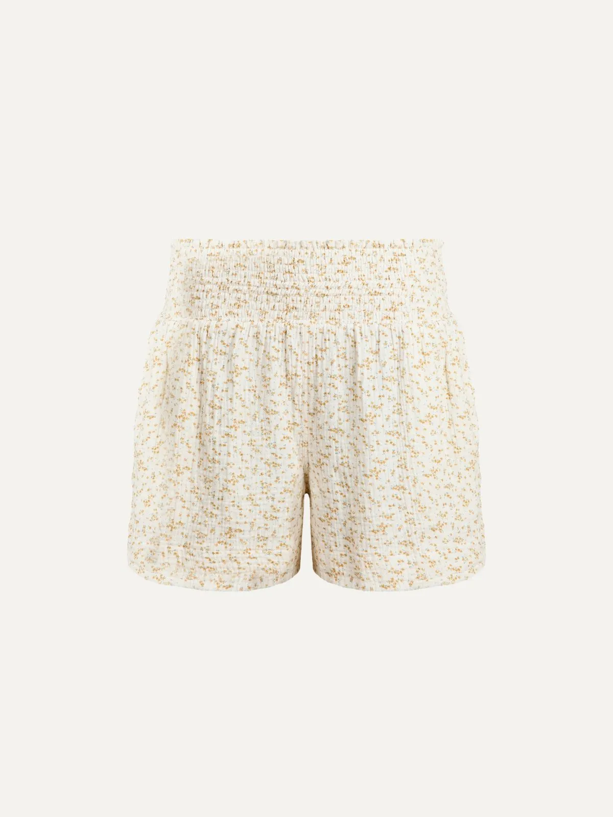 Rosa Double Cotton Gauze Shorts - Ditsy Print sold by iris product image thumbnail 3