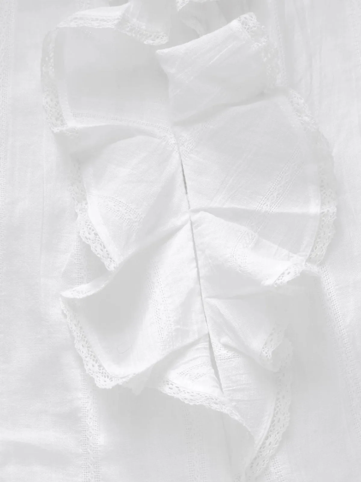 Clea Ruffle Blouse - White sold by iris product image thumbnail 5