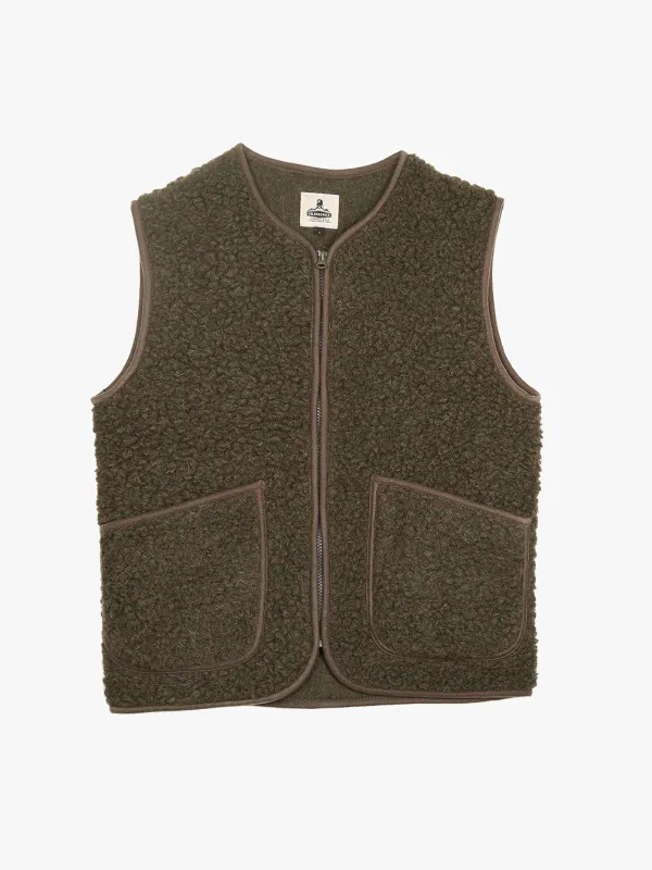 Peptiko Vest Jacket - Khaki made by Coldbreaker
