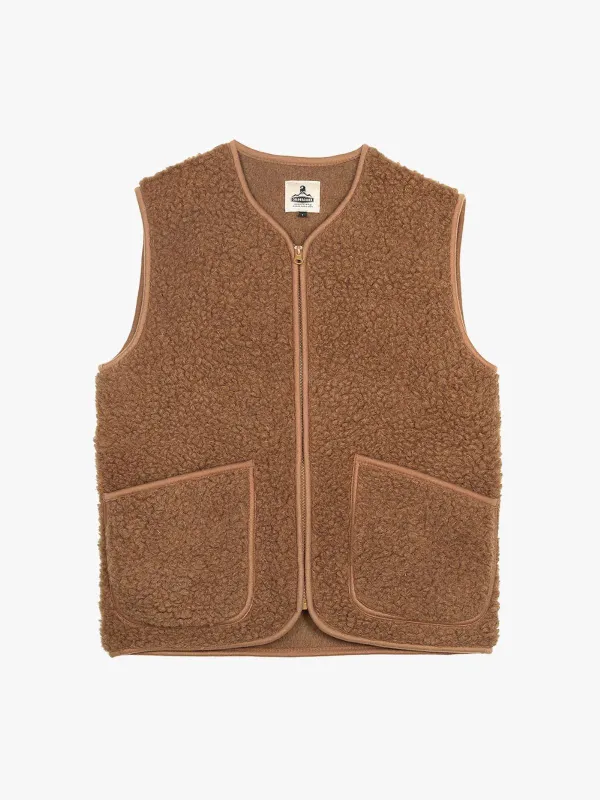 Peptiko Vest Jacket - Bark made by Coldbreaker