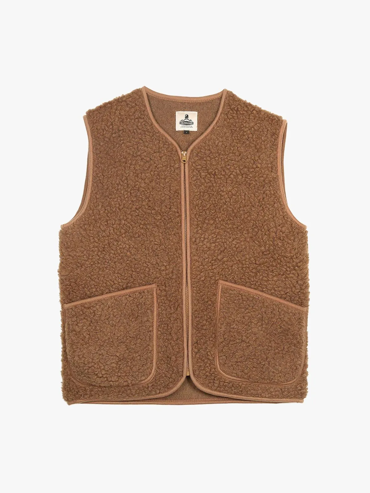 Peptiko Vest Jacket - Bark sold by iris