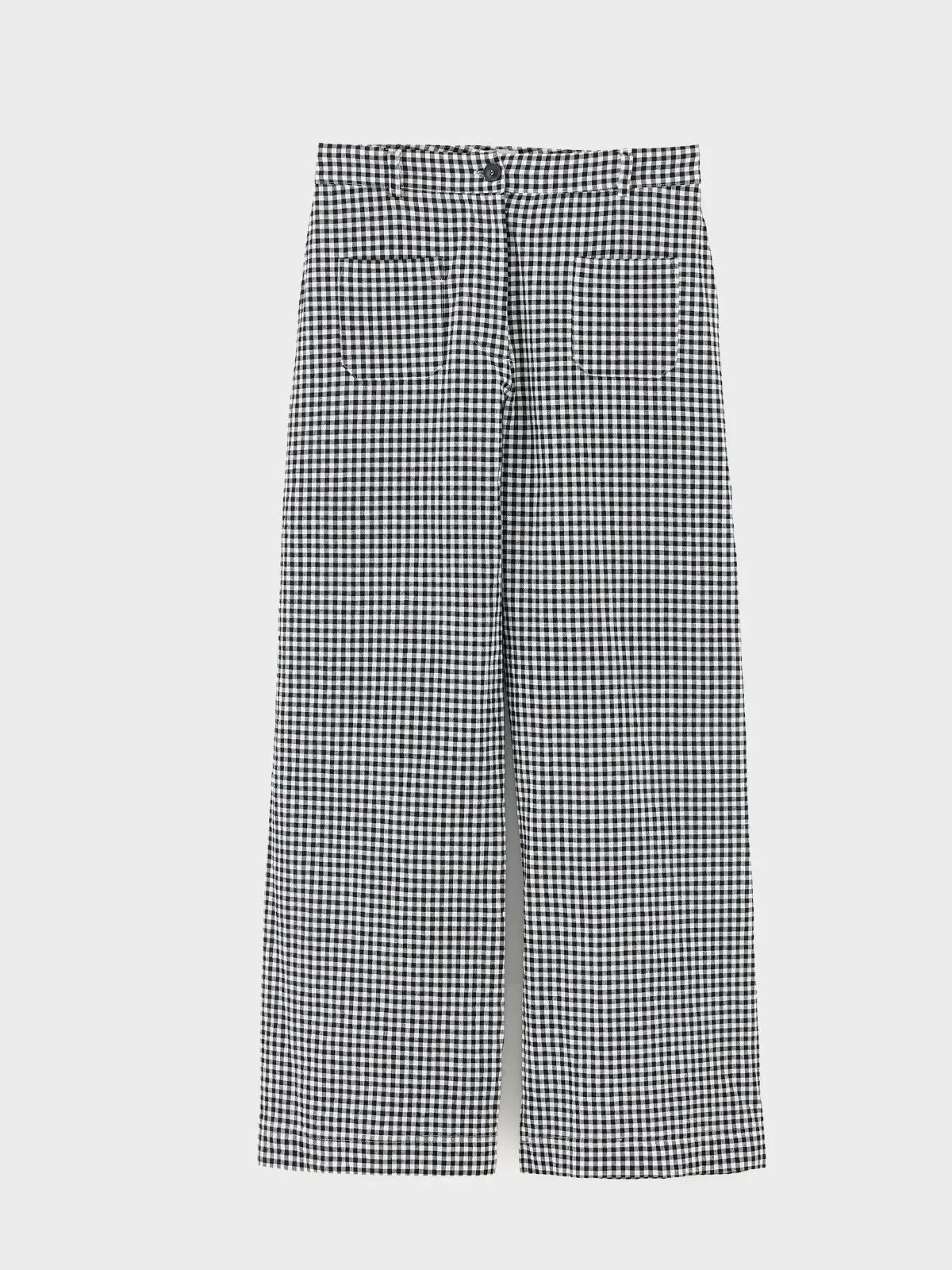 Vivia Check Trousers - Black & White sold by iris product image thumbnail 4