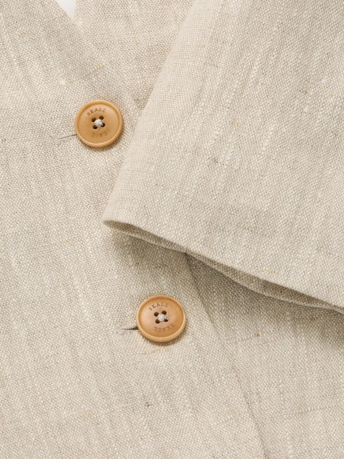 Belleville Linen Blazer - Natural sold by iris product image thumbnail 3