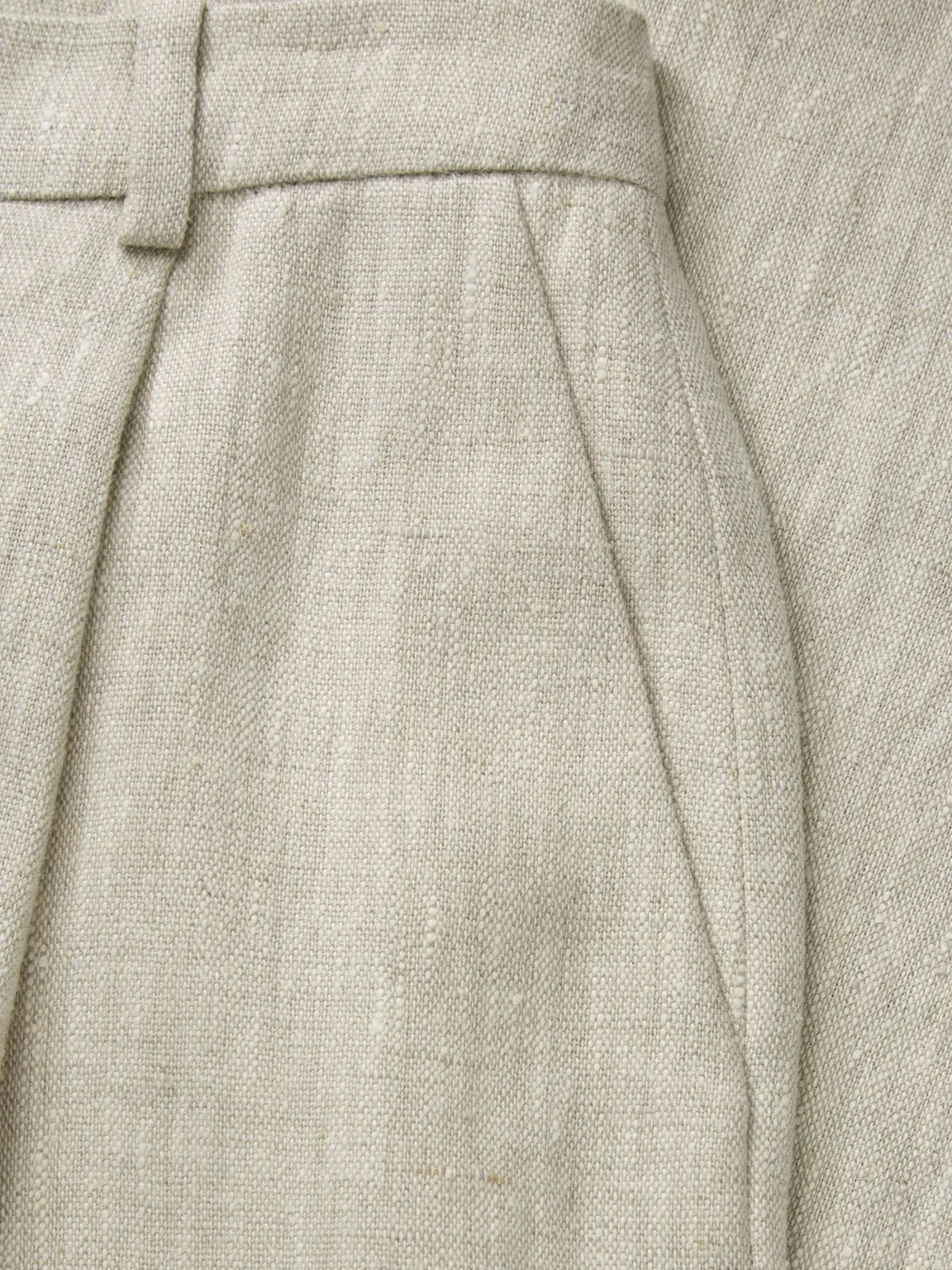 Bob Linen Trousers - Natural sold by iris product image thumbnail 3