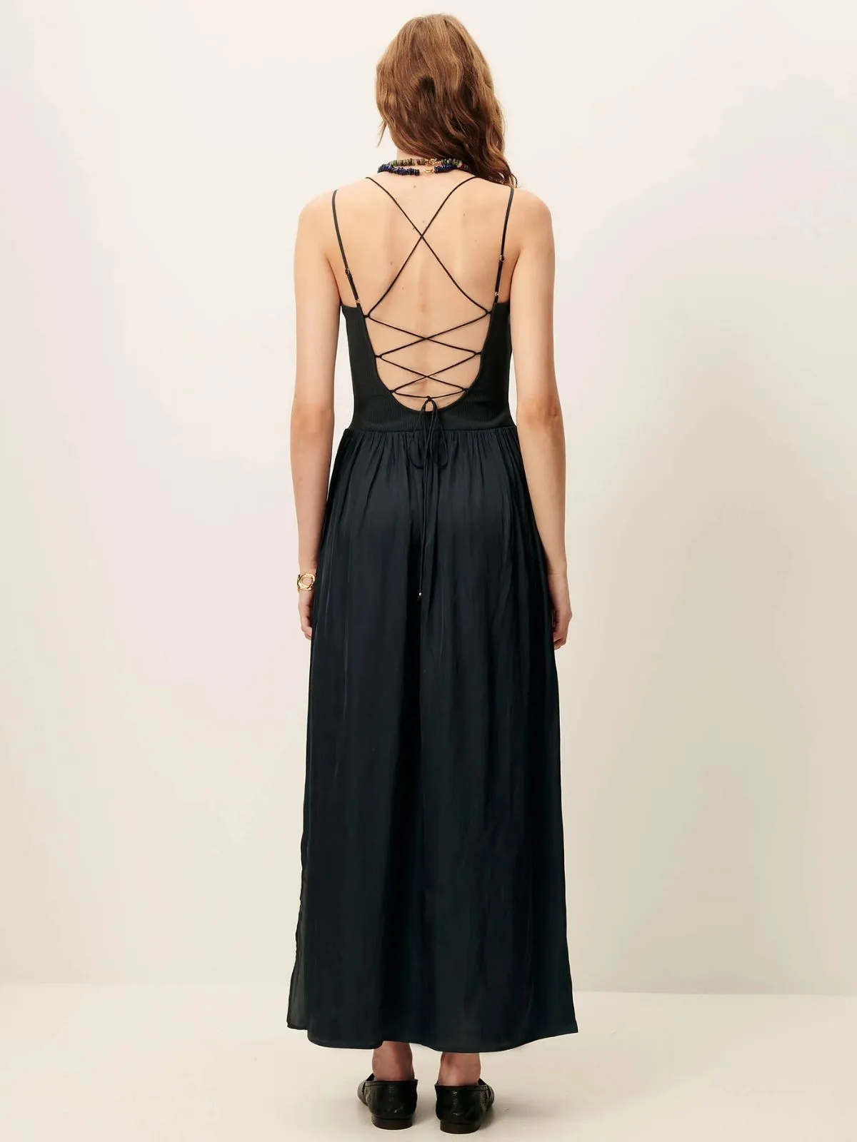 Sweet Mambo Maxi Dress - Smoke Green sold by iris product image thumbnail 3