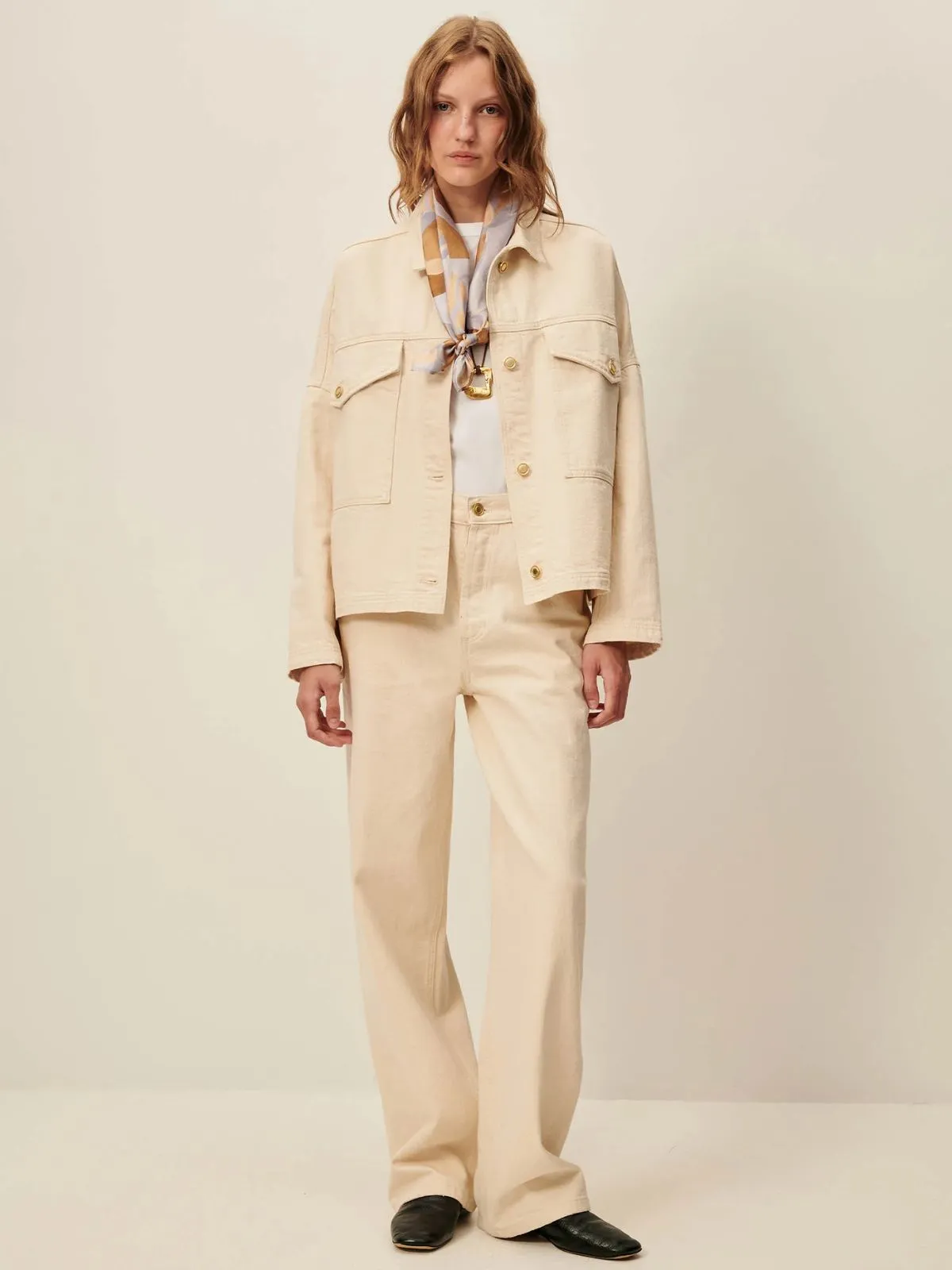 Midwest Jacket - Cream sold by iris product image thumbnail 4