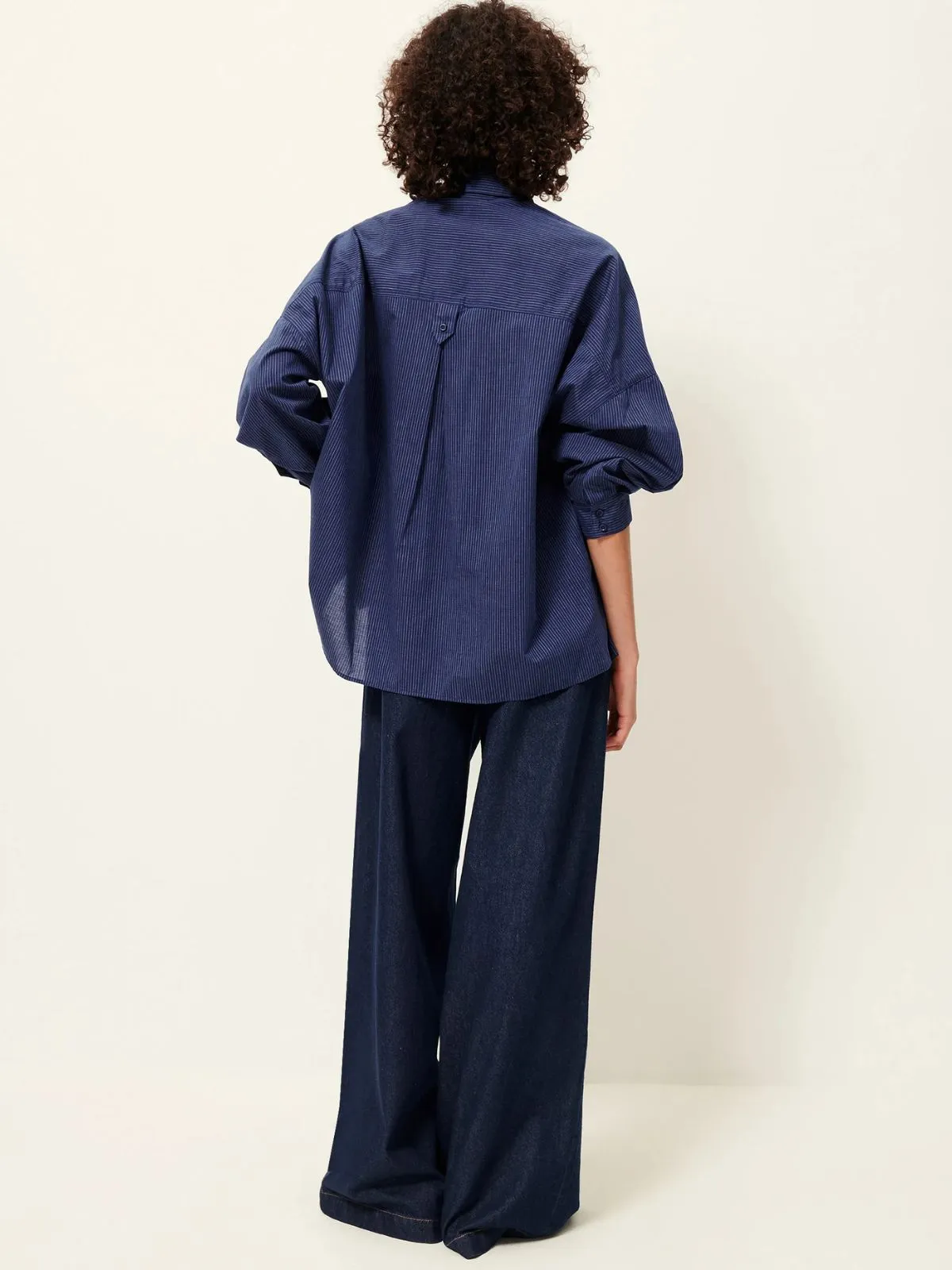 Fontania Overshirt - Blue sold by iris product image thumbnail 3