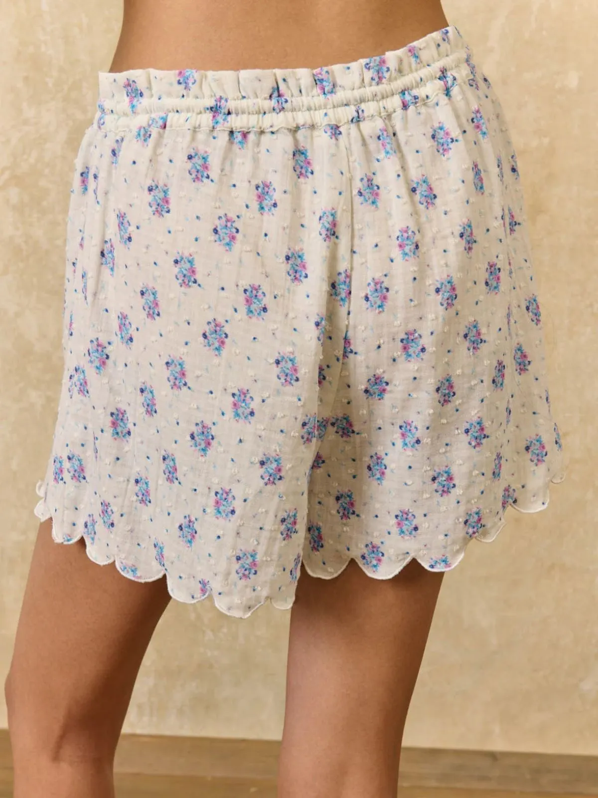 Minala Floral Pajamas Set - Cream sold by iris product image thumbnail 5