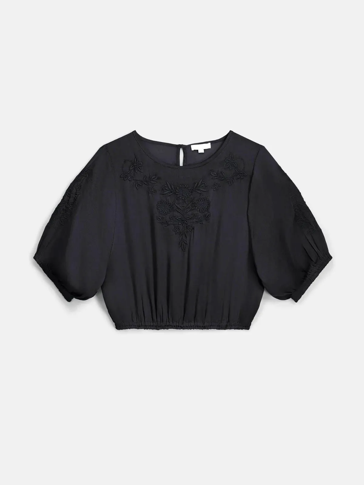 Chayana Embroidered Blouse - Black sold by iris product image thumbnail 2