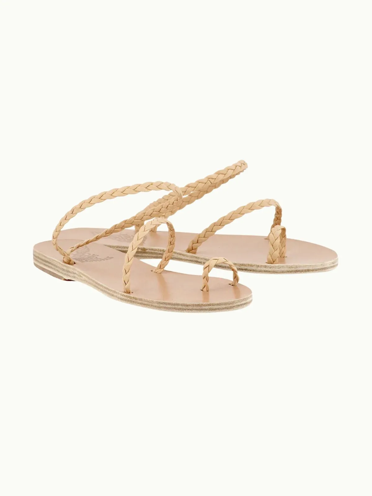 Eleftheria Leather Sandal - Natural sold by iris product image thumbnail 3