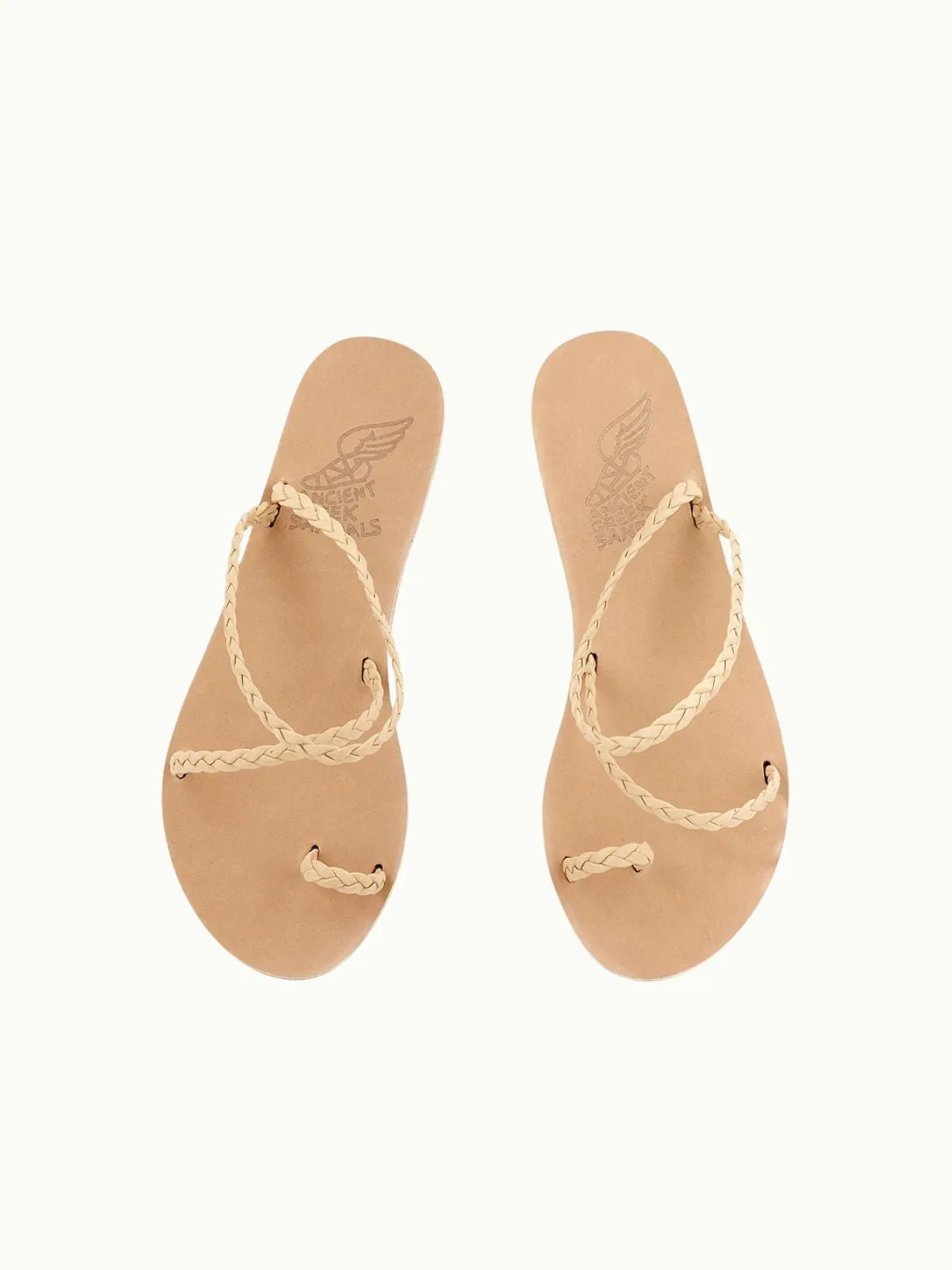 Eleftheria Leather Sandal - Natural sold by iris product image thumbnail 4