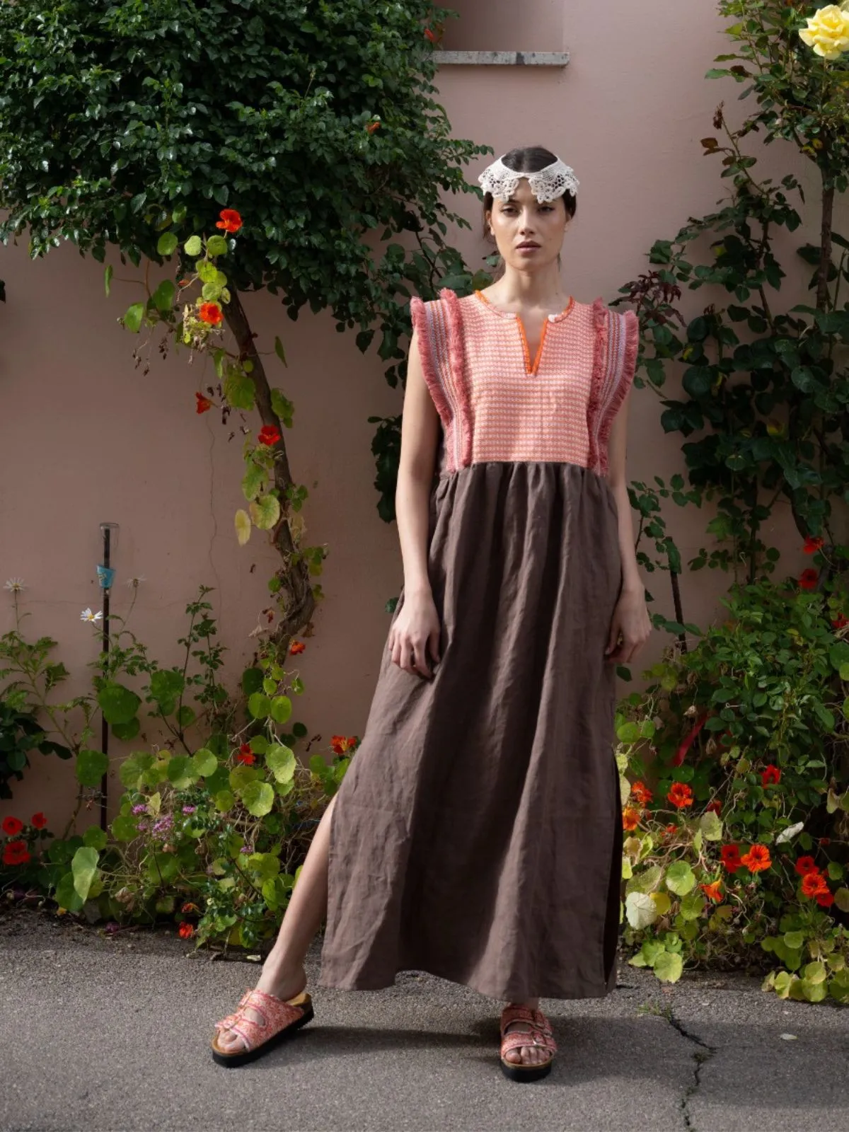 Cancun Dress - Brown sold by iris