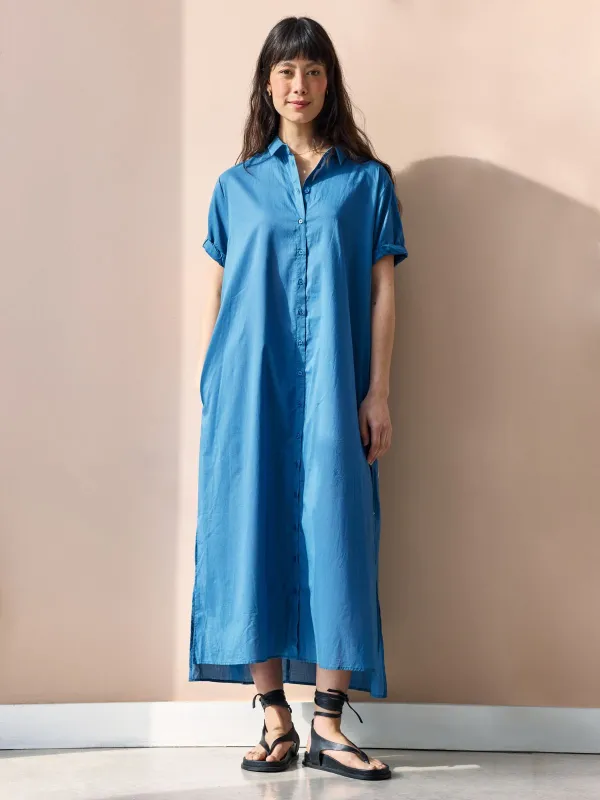 Tampa Shirt Dress - Indigo made by iris