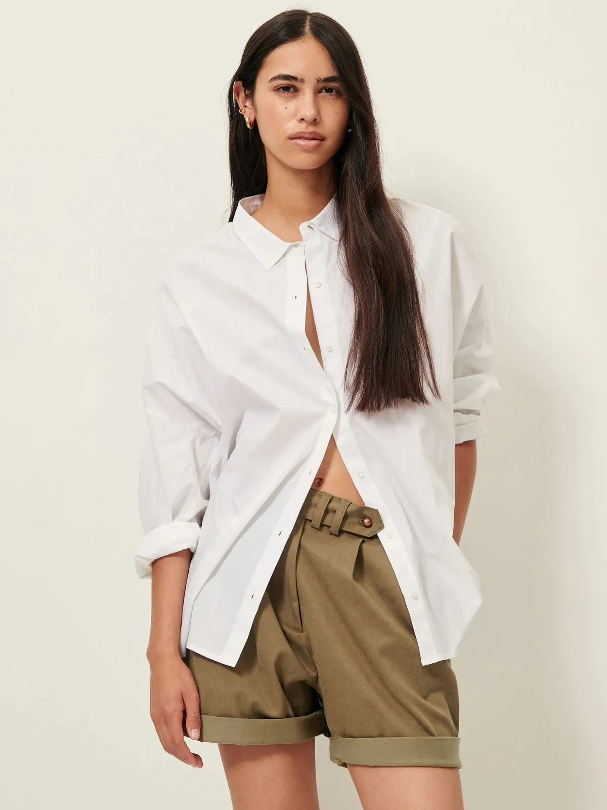Moonrise Shorts - Olive sold by iris product image thumbnail 3