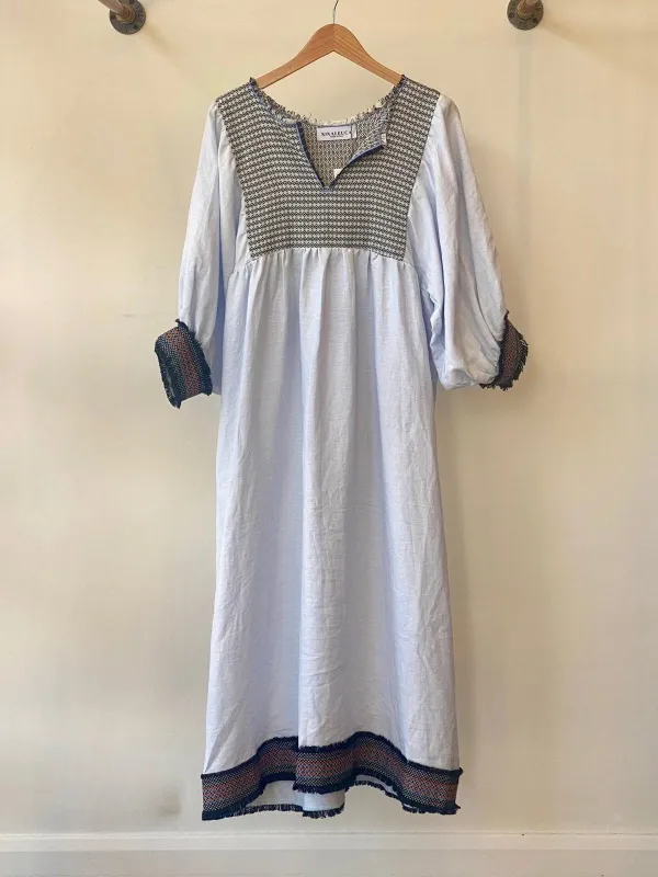 Tulum Dress - Light Blue made by iris