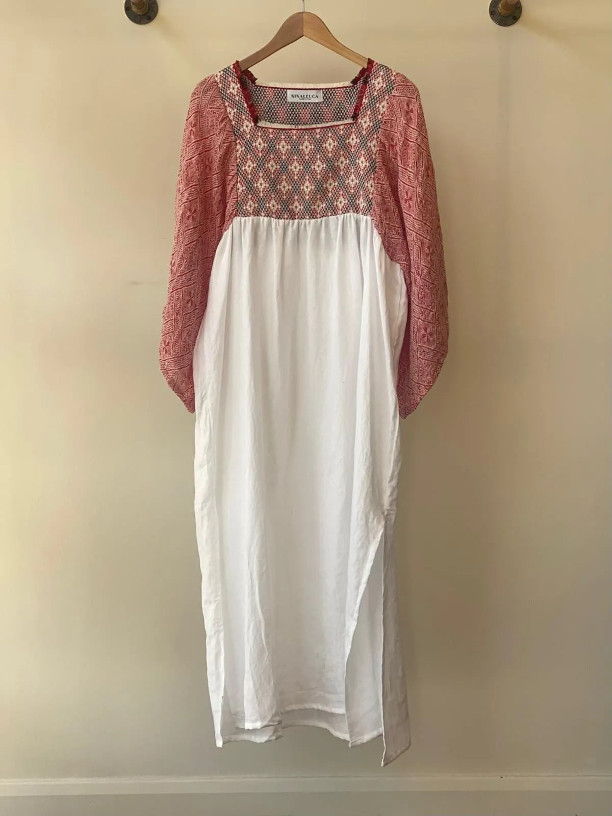 Laura Long dress - White sold by iris