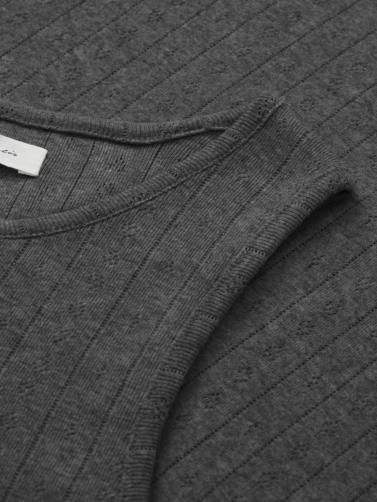 Edie Tank Top - Dark Grey Melange sold by iris product image thumbnail 3