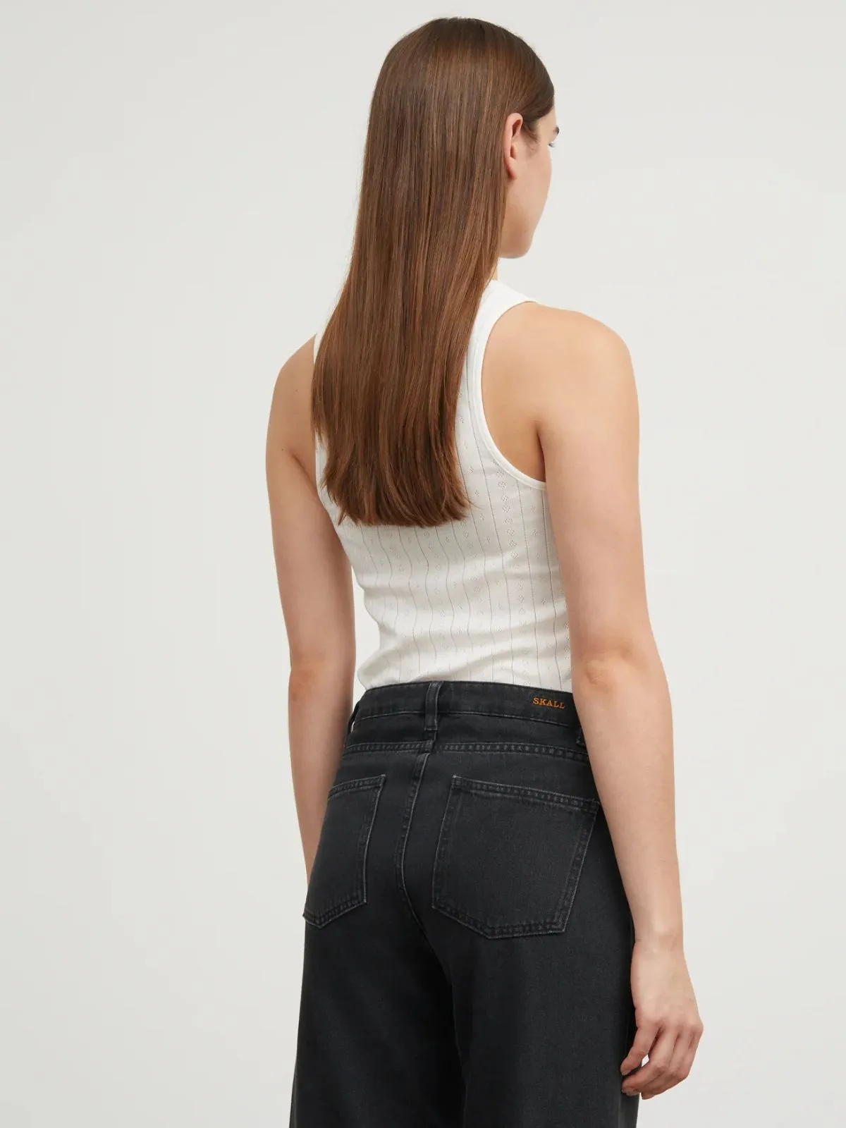 Edie Tank Top - Off White sold by iris product image thumbnail 3