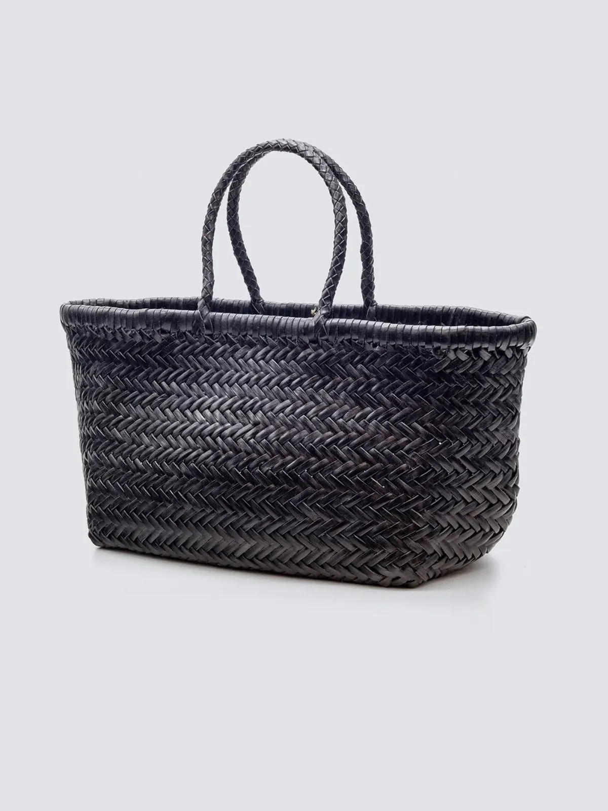 Bamboo Triple Jump Big Basket - Black sold by iris product image thumbnail 2