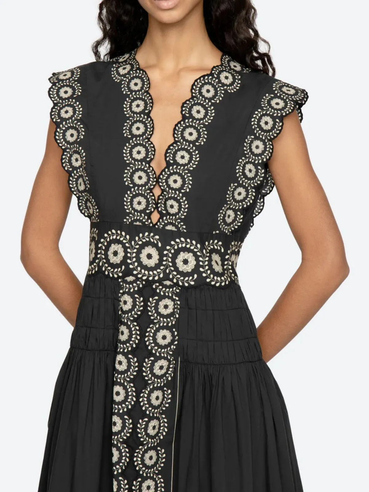 Mirabel Print Dress - Faded Black sold by iris product image thumbnail 2