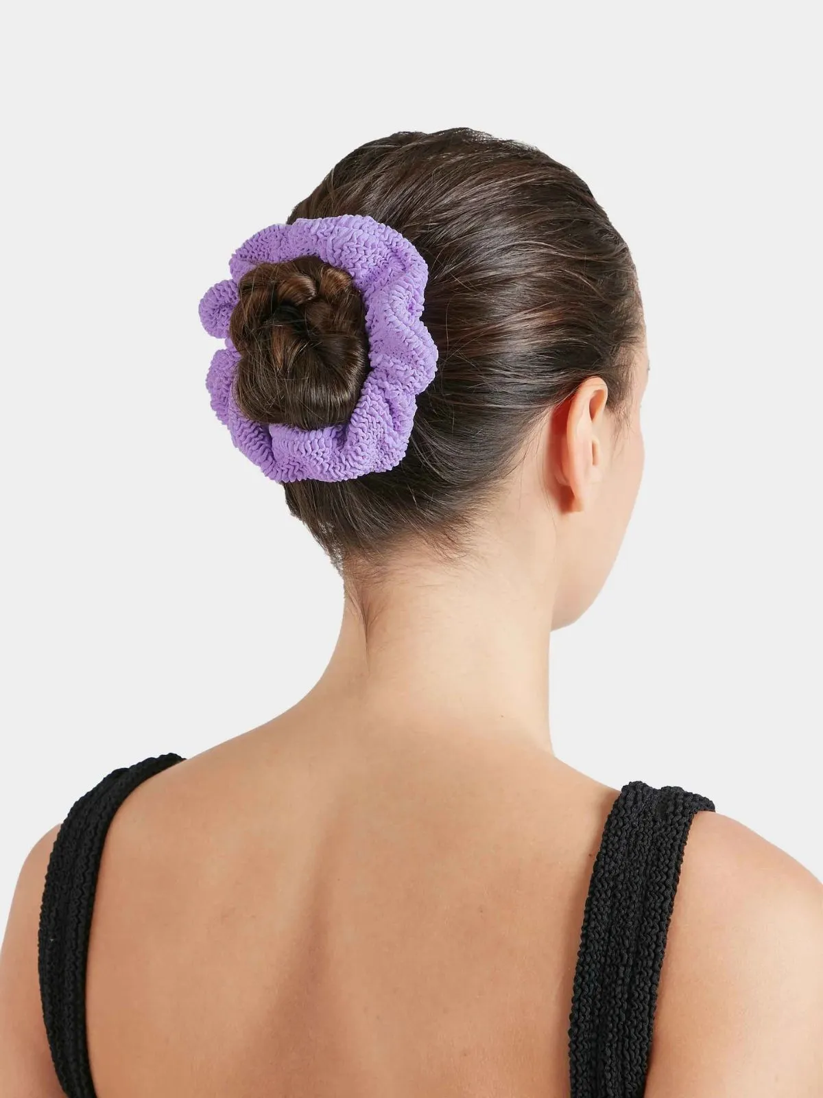 Crinkle Scrunchie - Lilac sold by iris product image thumbnail 2