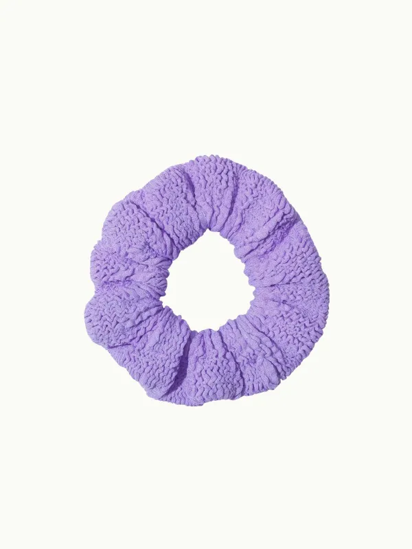 Crinkle Scrunchie - Lilac made by Hunza G