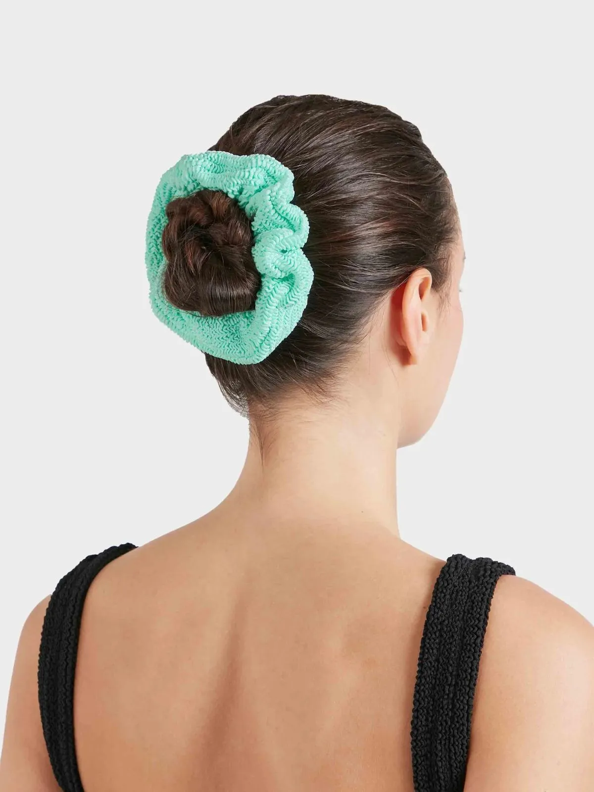 Crinkle Scrunchie - Mint sold by iris product image thumbnail 2