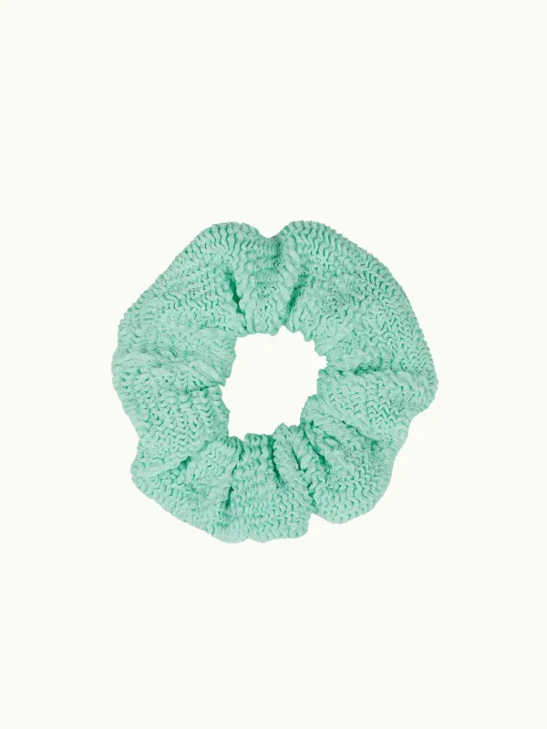 Crinkle Scrunchie - Mint made by Hunza G