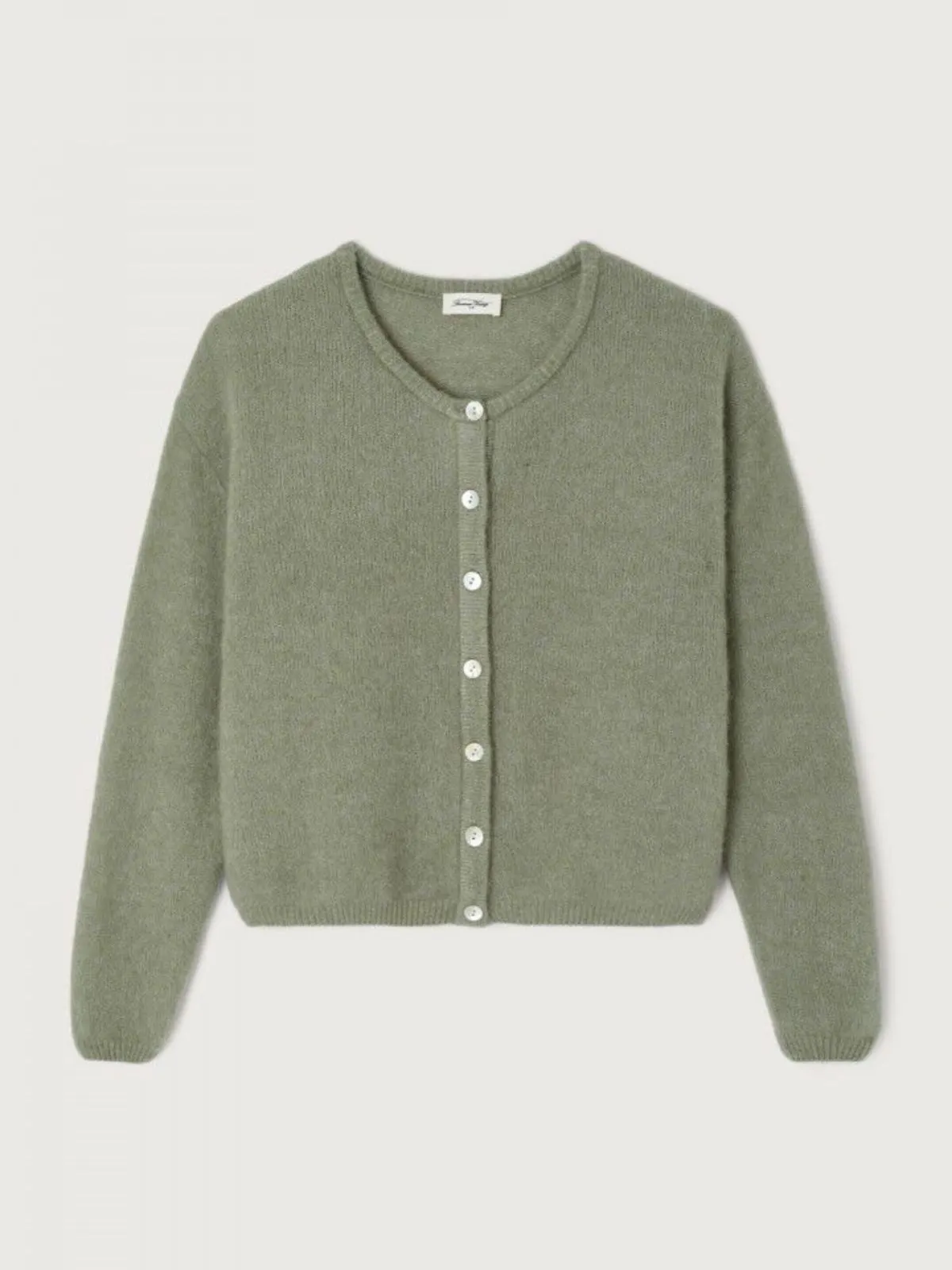 Vitow Alpaca Cardigan - Khaki sold by iris