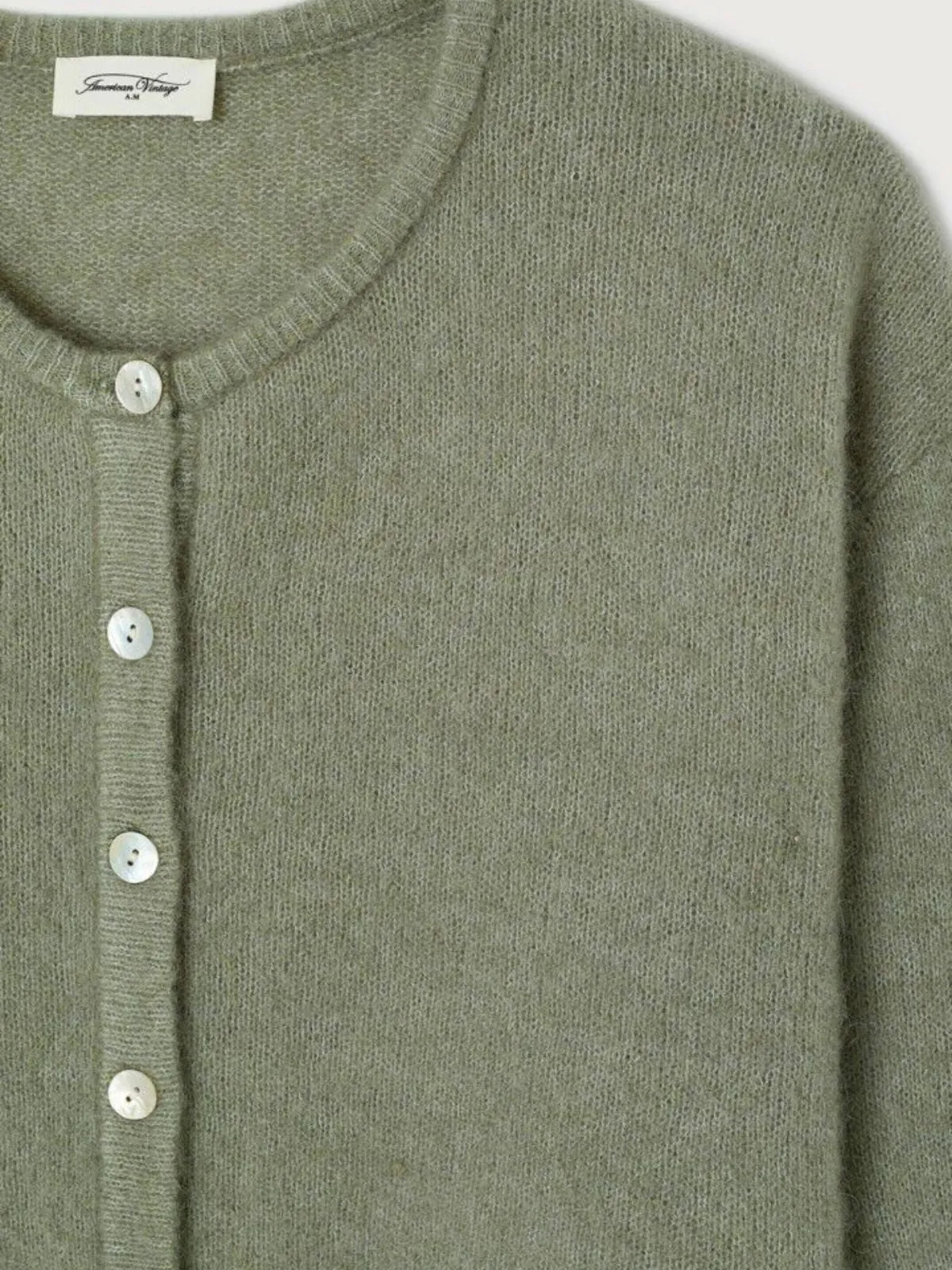 Vitow Alpaca Cardigan - Khaki sold by iris product image thumbnail 5