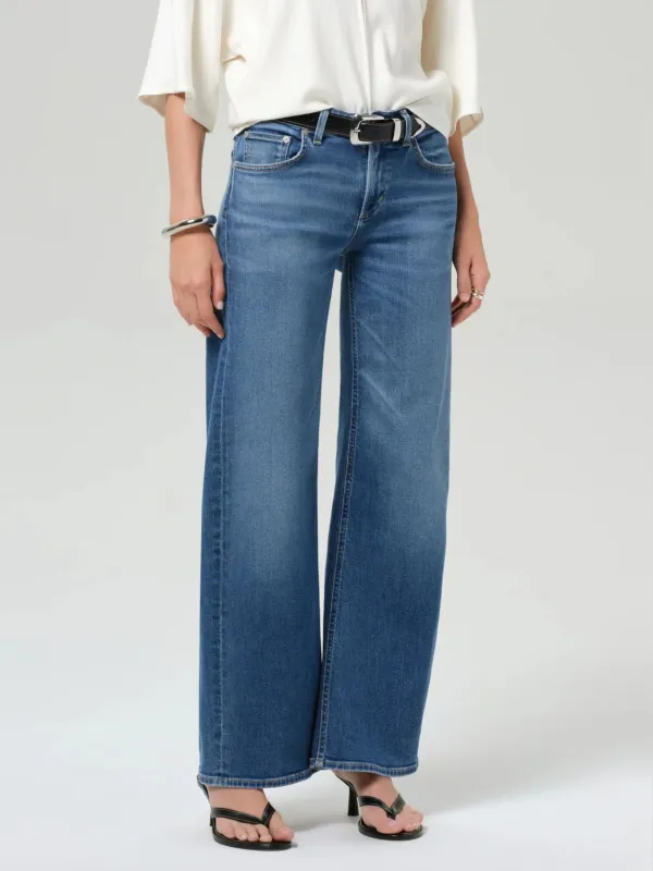 Nora Benson Soft Curve Jeans - Mid Indigo made by iris