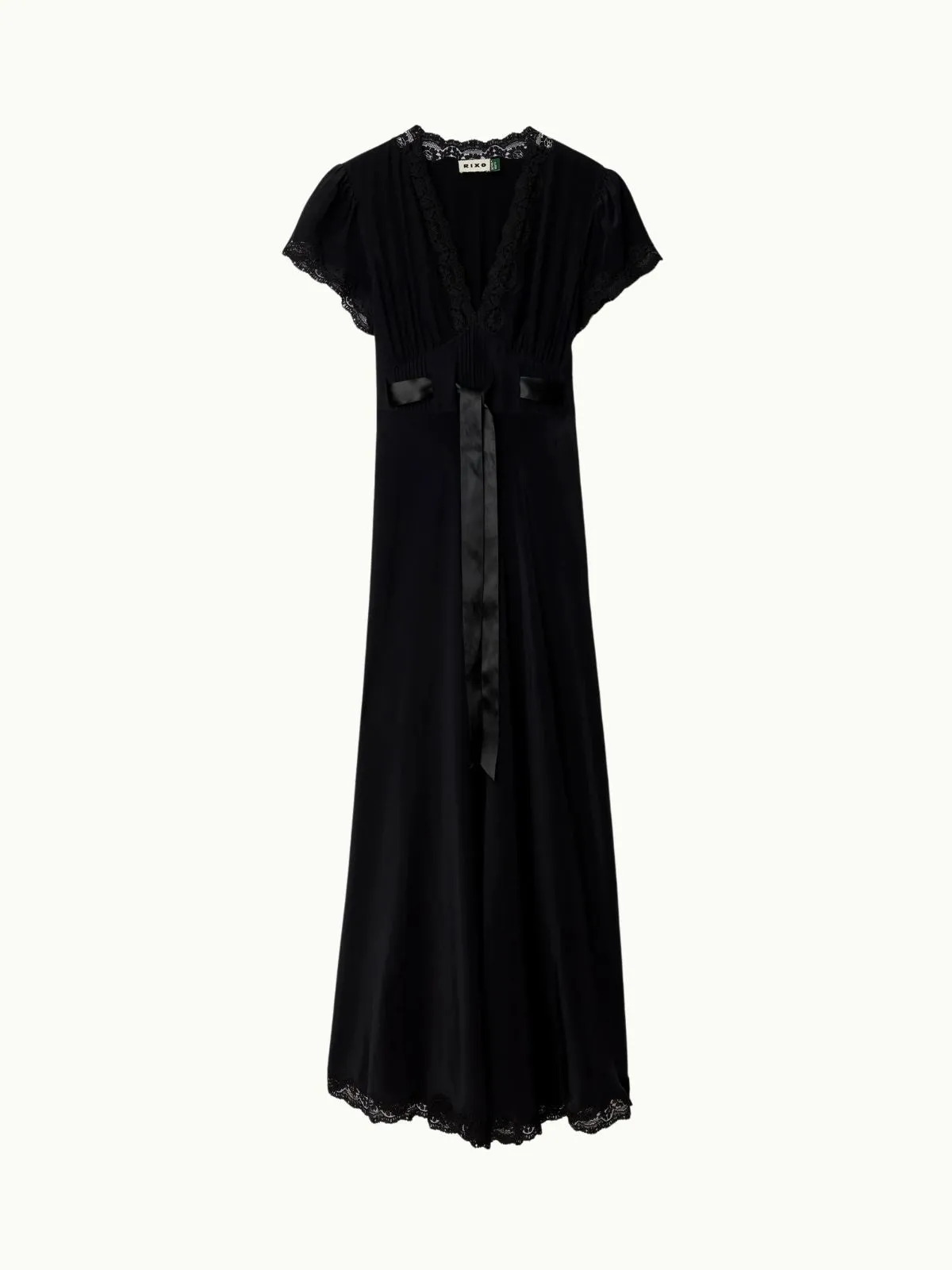 Marlice Silk Lace Dress - Black sold by iris product image thumbnail 2