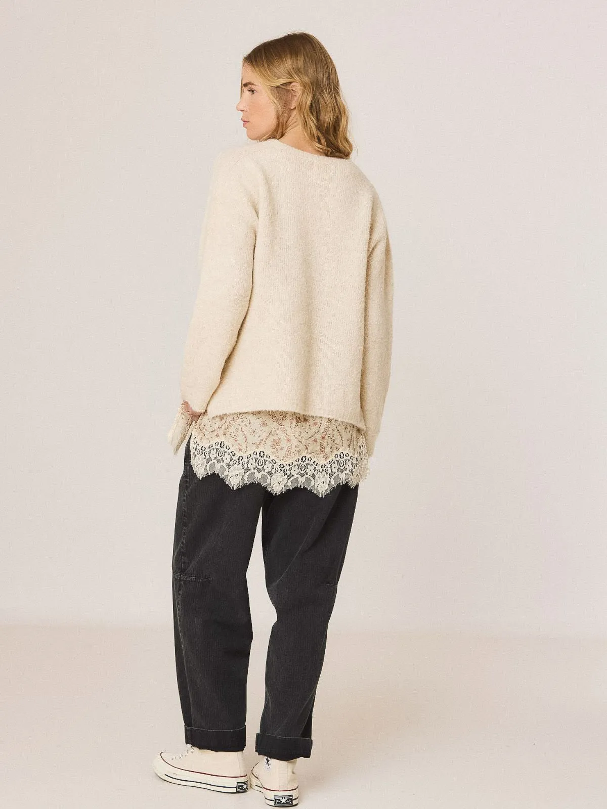 Mohair Jumper - Ecru sold by iris product image thumbnail 3