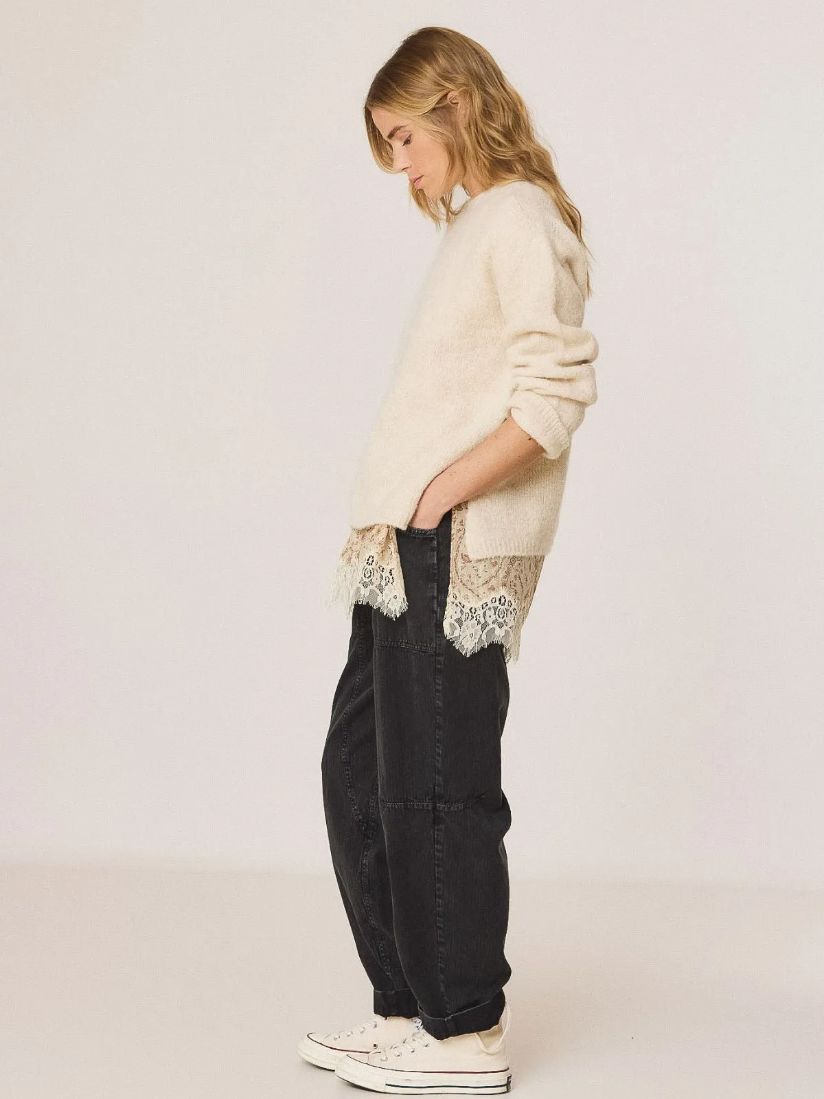 Mohair Jumper - Ecru sold by iris product image thumbnail 4