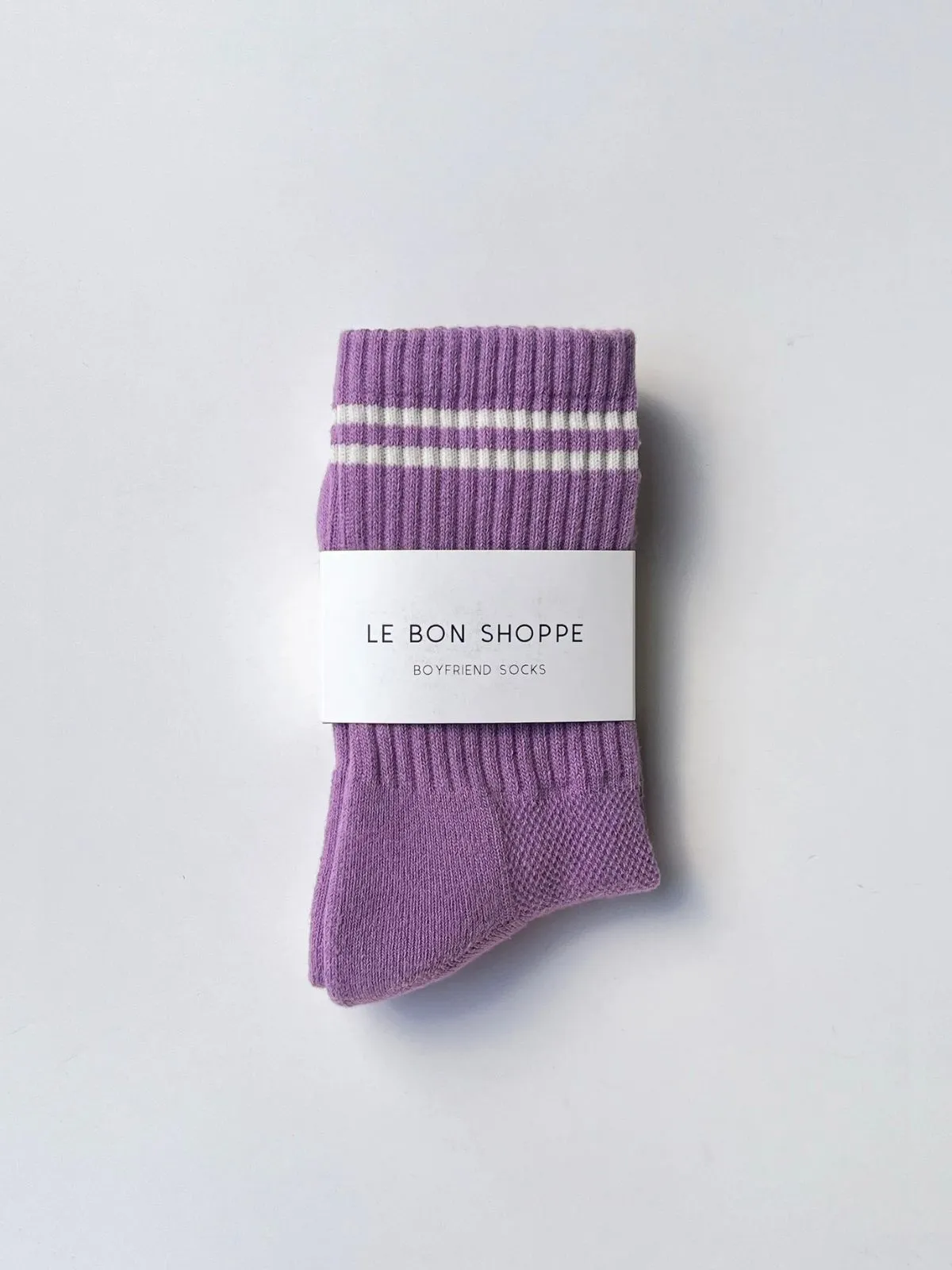 Boyfriend Socks - Lilac sold by iris product image thumbnail 2