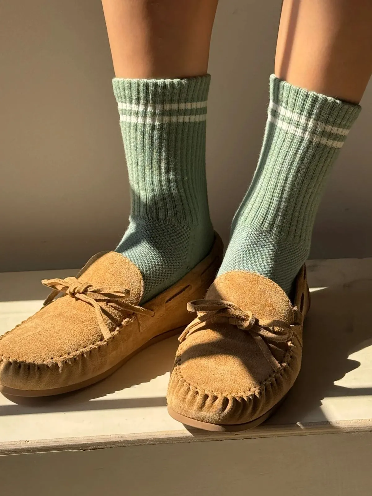 Boyfriend Socks - Sage sold by iris product image thumbnail 5
