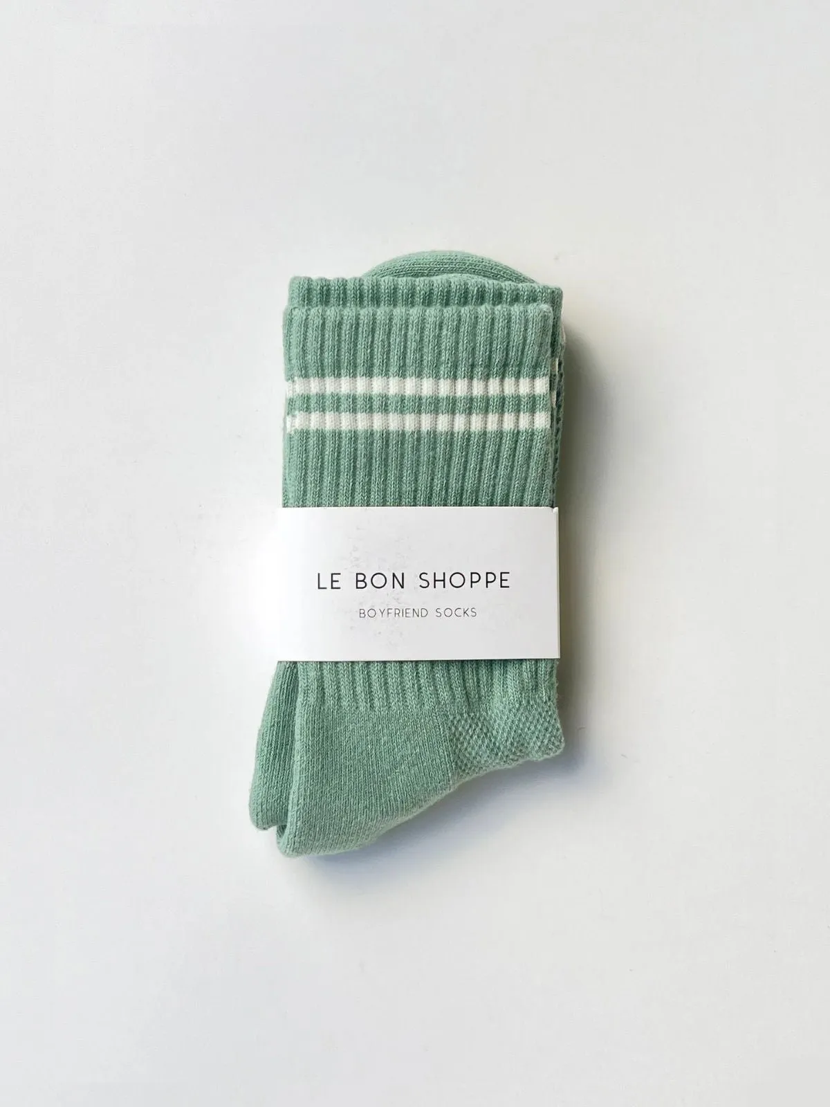 Boyfriend Socks - Sage sold by iris product image thumbnail 2