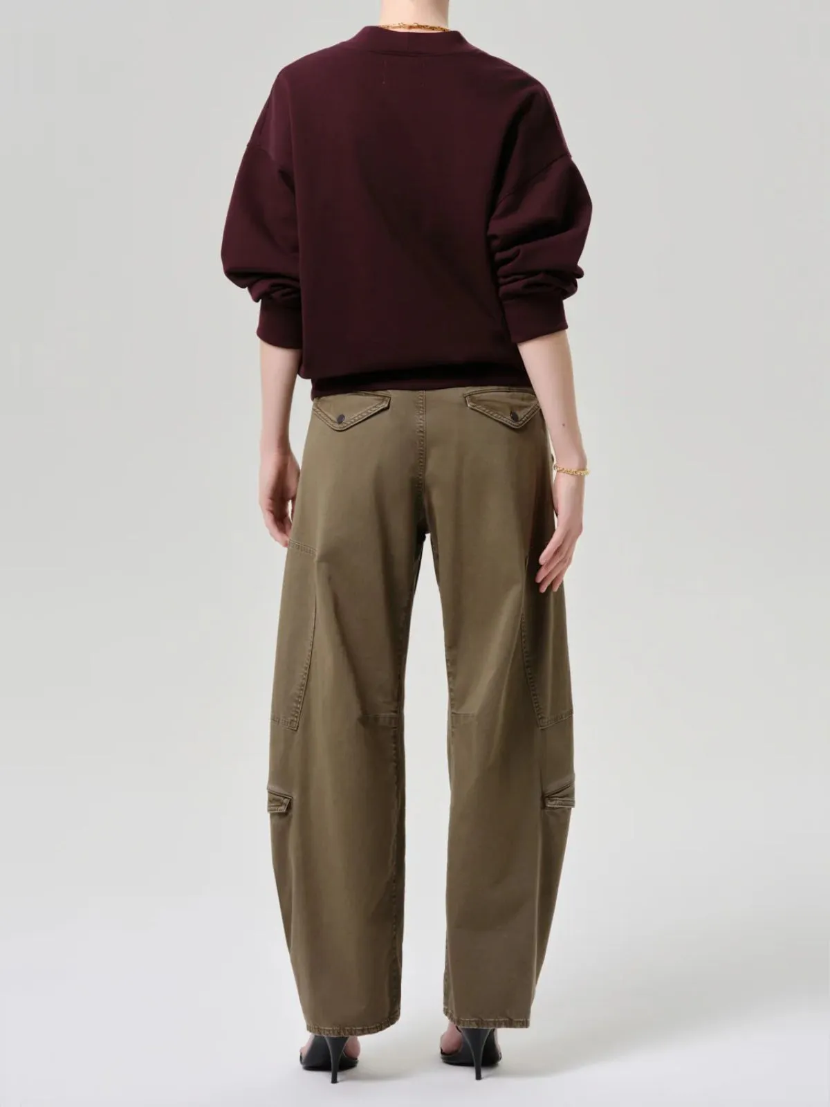 Flight Relaxed Trousers - Army Green sold by iris product image thumbnail 3
