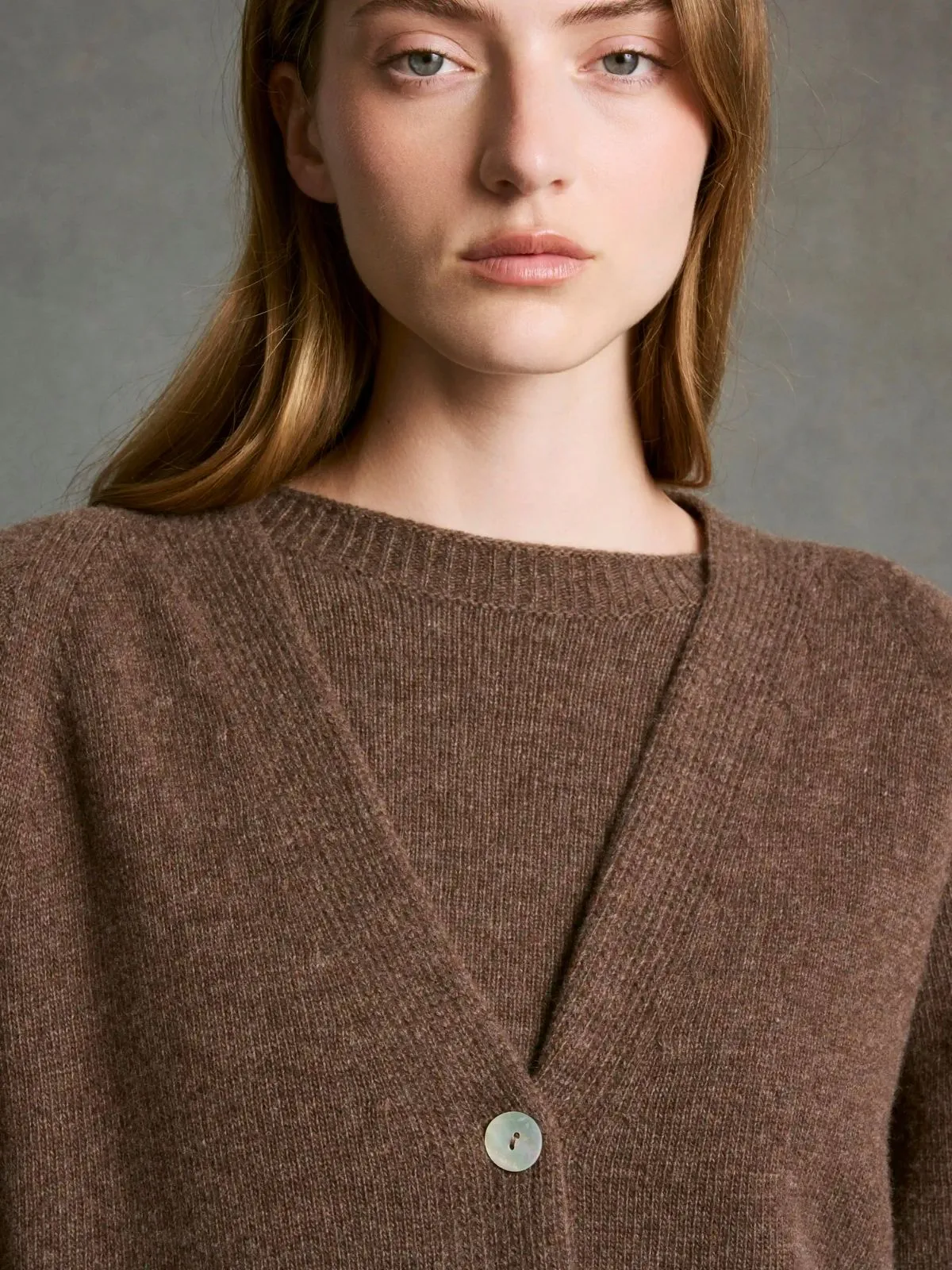 Soledad Cardigan - Brown sold by iris product image thumbnail 2