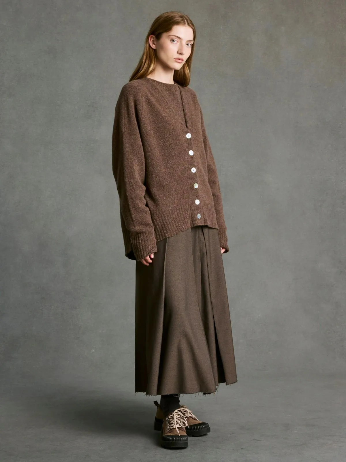Soledad Cardigan - Brown sold by iris product image thumbnail 4