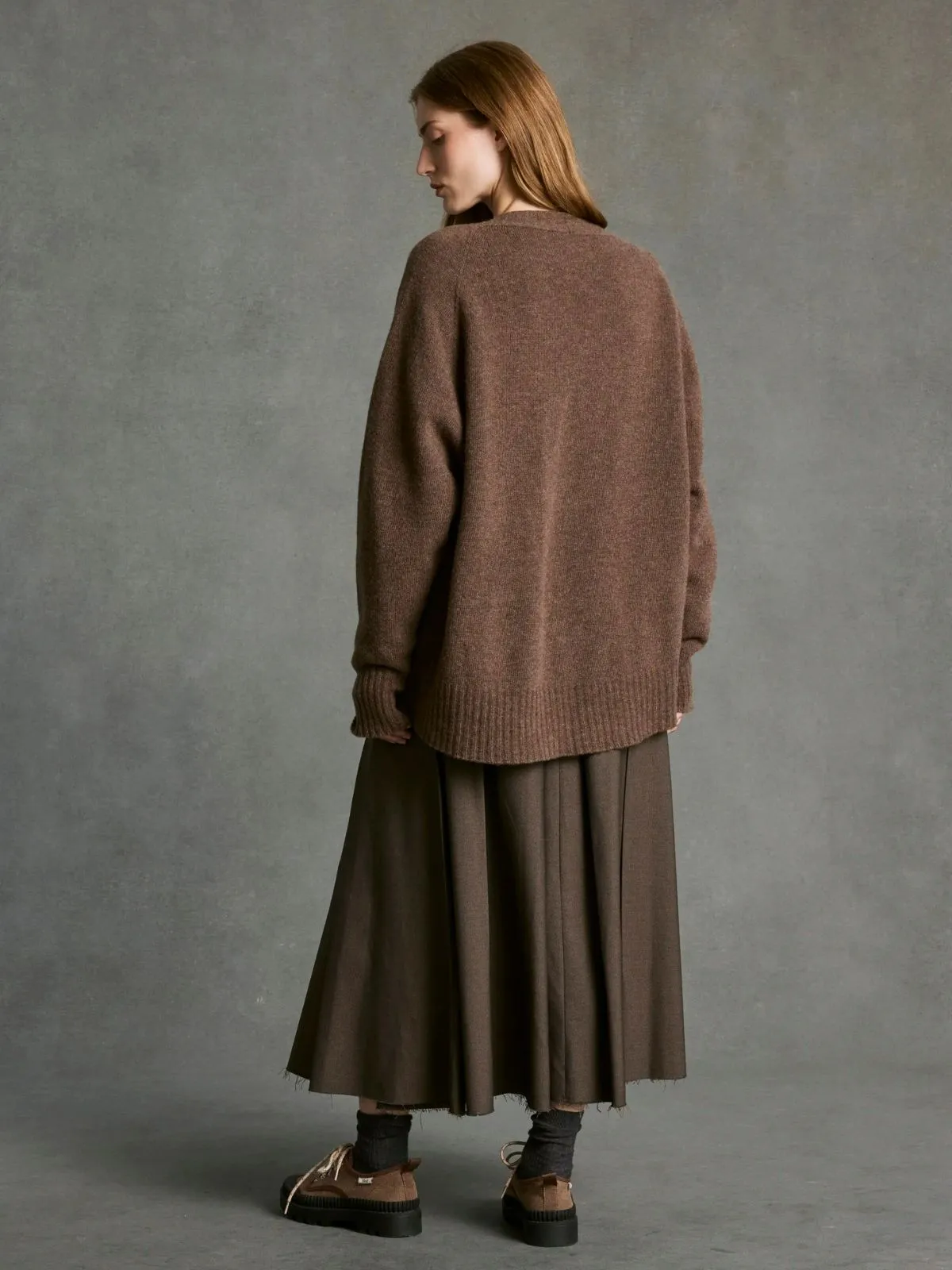 Soledad Cardigan - Brown sold by iris product image thumbnail 3