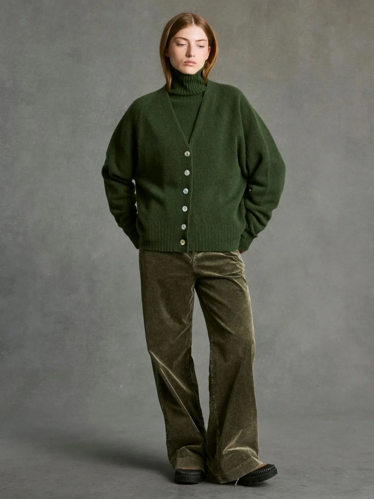 Soledad Cardigan - Green sold by iris product image thumbnail 3