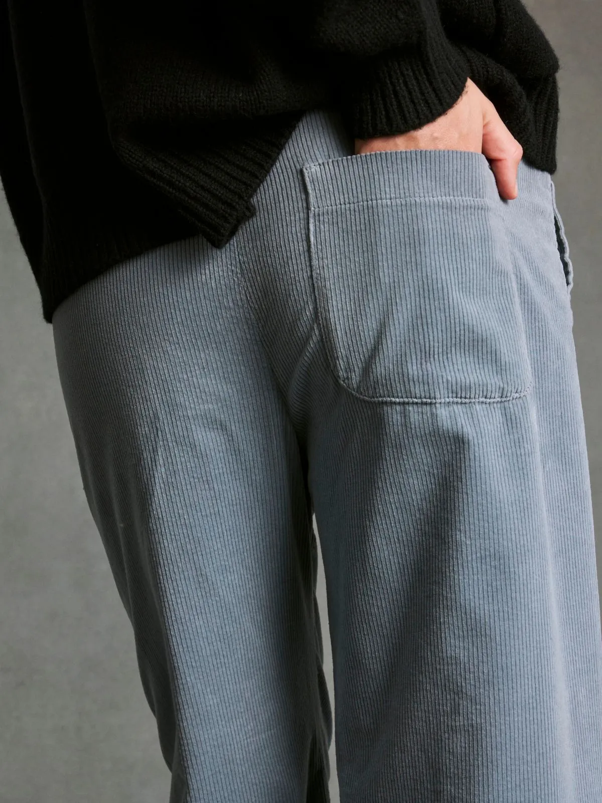 Jimmy Cord Trousers - Slate Grey sold by iris product image thumbnail 4