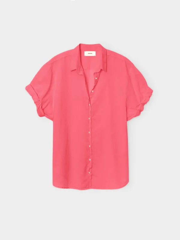 Channing Shirt - Crimson made by XiRENA