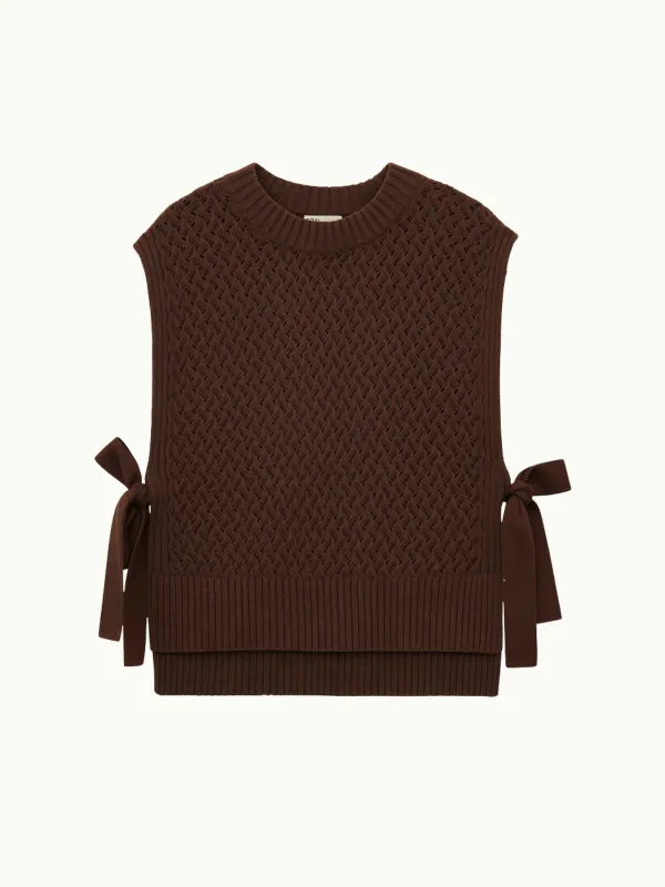 Miyoko Vest - Brown made by iris