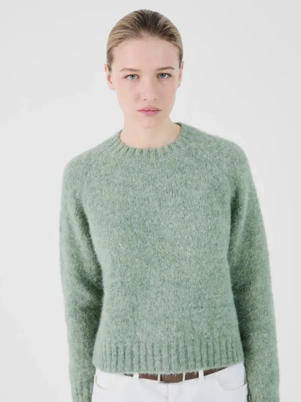 Elvan Jumper - Sage made by MASSCOB